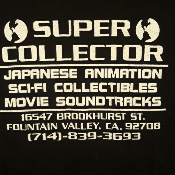 RARE VF-1S‎ Roy Fokker Toy Black Cotton USA Robotech Mens T-Shirt Sz L VTG - Picture 6 of 6